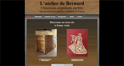 Desktop Screenshot of latelierdebernard.fr